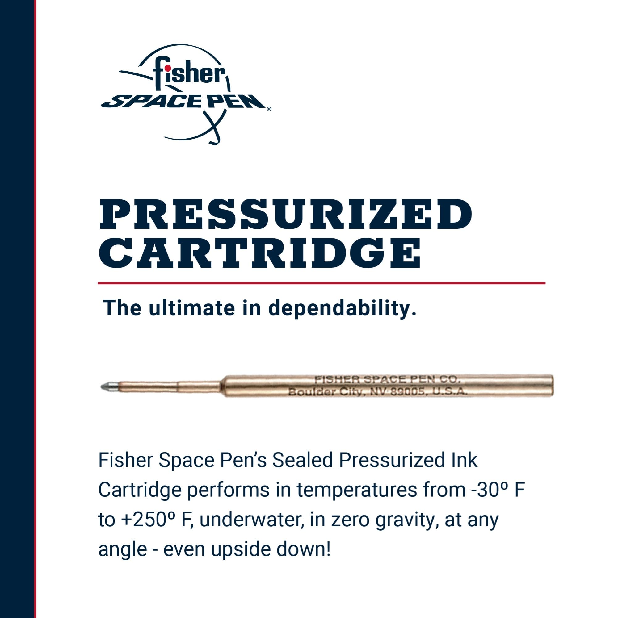 Fisher Space Pen Black Fine Point Pressurized Refill
