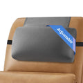 Head Recliner Pillow Adjustable Shredded Memory Foam Headrest Pillow for Recliners,Non-Slip Velvet Cushion Support Pillow for Travel Home Recliner Sofa Armchair with Zipper Cover