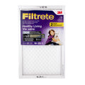 Filtrete 16x25x1 Furnace Filter, MPR 1500, MERV 12, Healthy Living Ultra-Allergen 3-Month Pleated 1-Inch Air Filters, 2 Filters