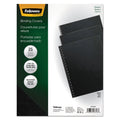 Fellowes Futura Presentation Covers, Letter, 25 Pack (Black), 5224901