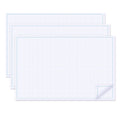 suituts 3 Pads 11X17 Inch Graph Paper, Large Grid Paper, Two Side Drafting Paper, Architect Graph Paper, Blueprint Paper(4 Squares Per Inch, 50 Sheets Each Pad)