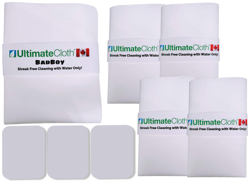 Ultimate Cloth The Original Streak Free Cloth - 100% MiraFiber - Incredible Miracle Cloth that Cleans with WATER ONLY UltimateCloth (CG CLASSIC)