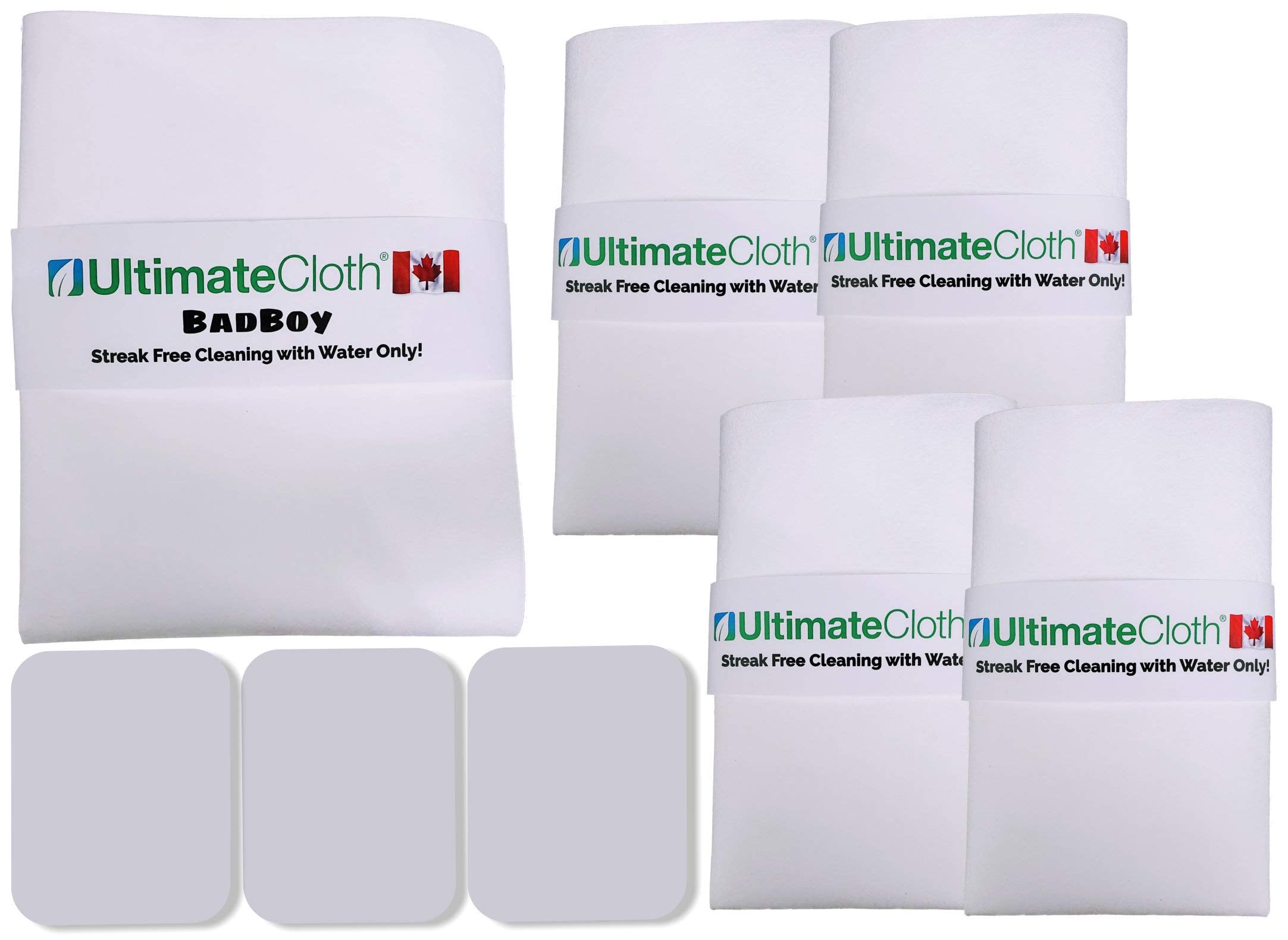 Ultimate Cloth The Original Streak Free Cloth - 100% MiraFiber - Incredible Miracle Cloth that Cleans with WATER ONLY UltimateCloth (CG CLASSIC)