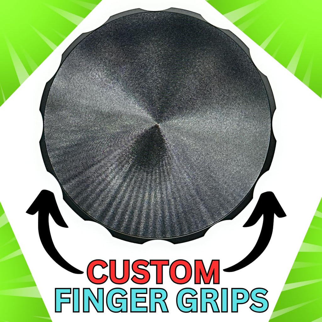 3 Inch herb grinder / 3 layer spice grinder - portable size allows for you to easily grind your herbs at home or on the go. Black Grinder is Aluminum Alloy (Black, 3 Inches) (NO Screen Catcher)