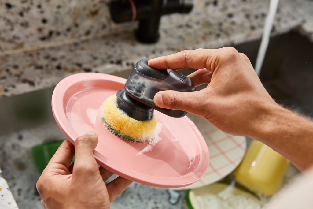 Joseph Joseph SinkTech Kitchen Sponge Replacement Heads - Pack of 2, Non-Scratch Abrasive Pads, Pan Scraper