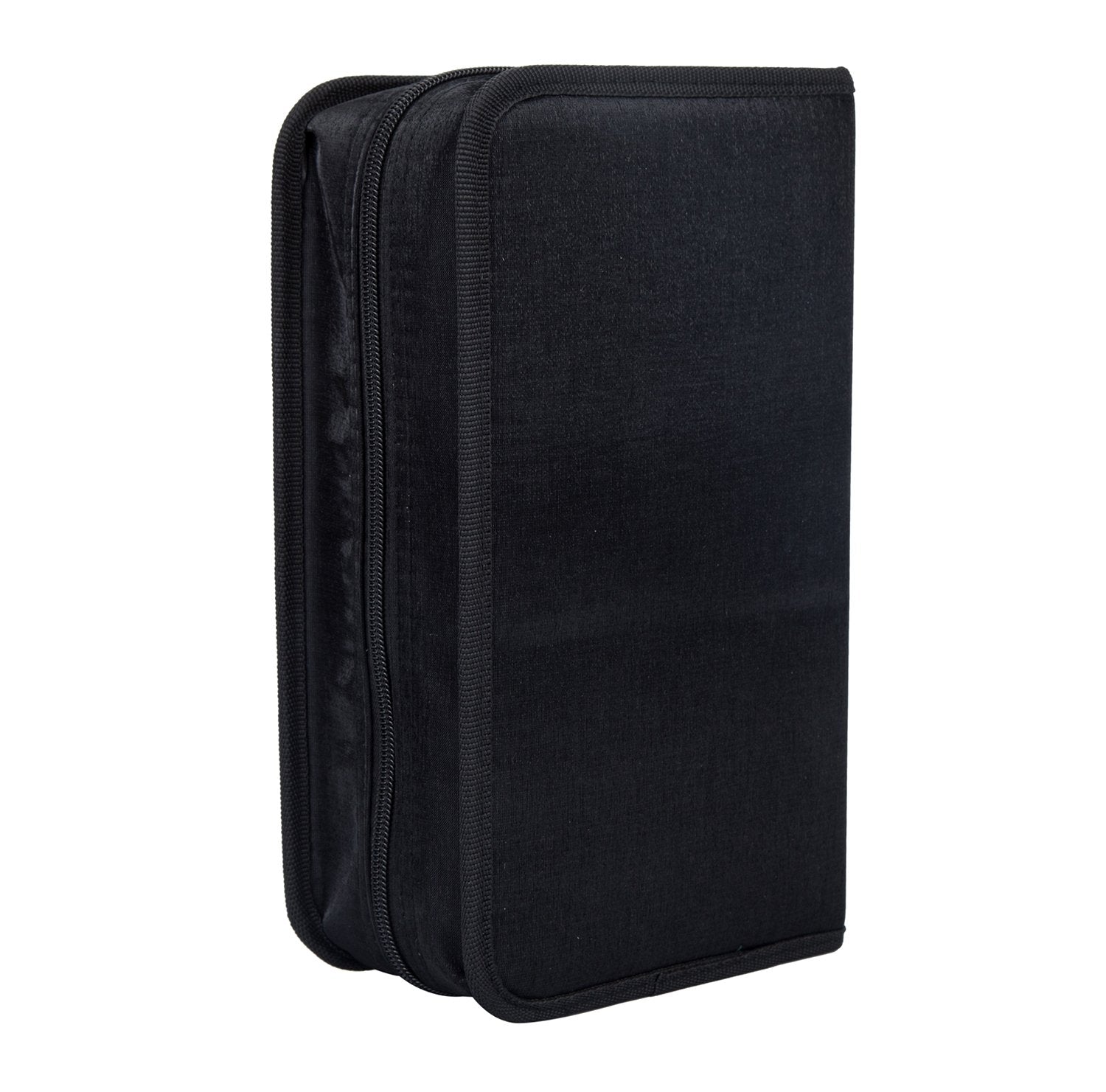 Fasmov 128 Disc CD/DVD Binder DVD Wallet Case, Black