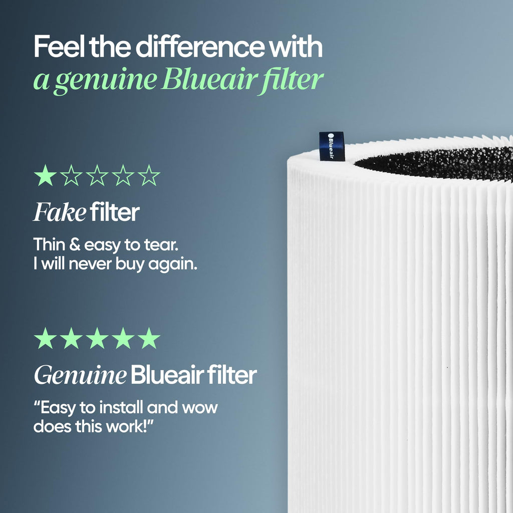 BLUEAIR Pure 411i Max and 411a Max Genuine Replacement Filter F4MAX - Fits Air Purifier