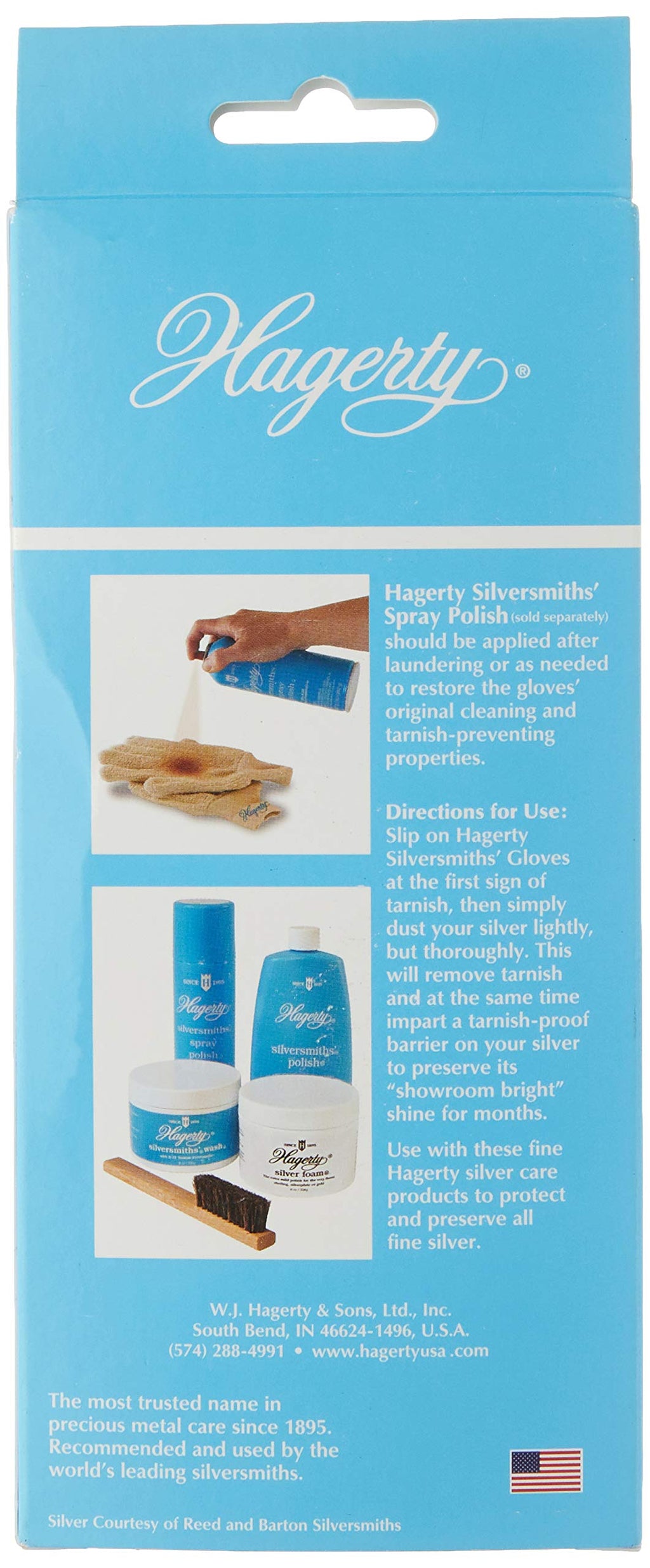 Hagerty unisex adult 1 Food, Blue, M Pack of 2 US