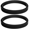 RunNico 2 Pack Ring Base for Propane Tank - Propane Tank Base Holder -Protective Spacer Ring for Propane Cylinder Base, Fits 20-40 Lb (5-10 Gallons) Propane Cylinders