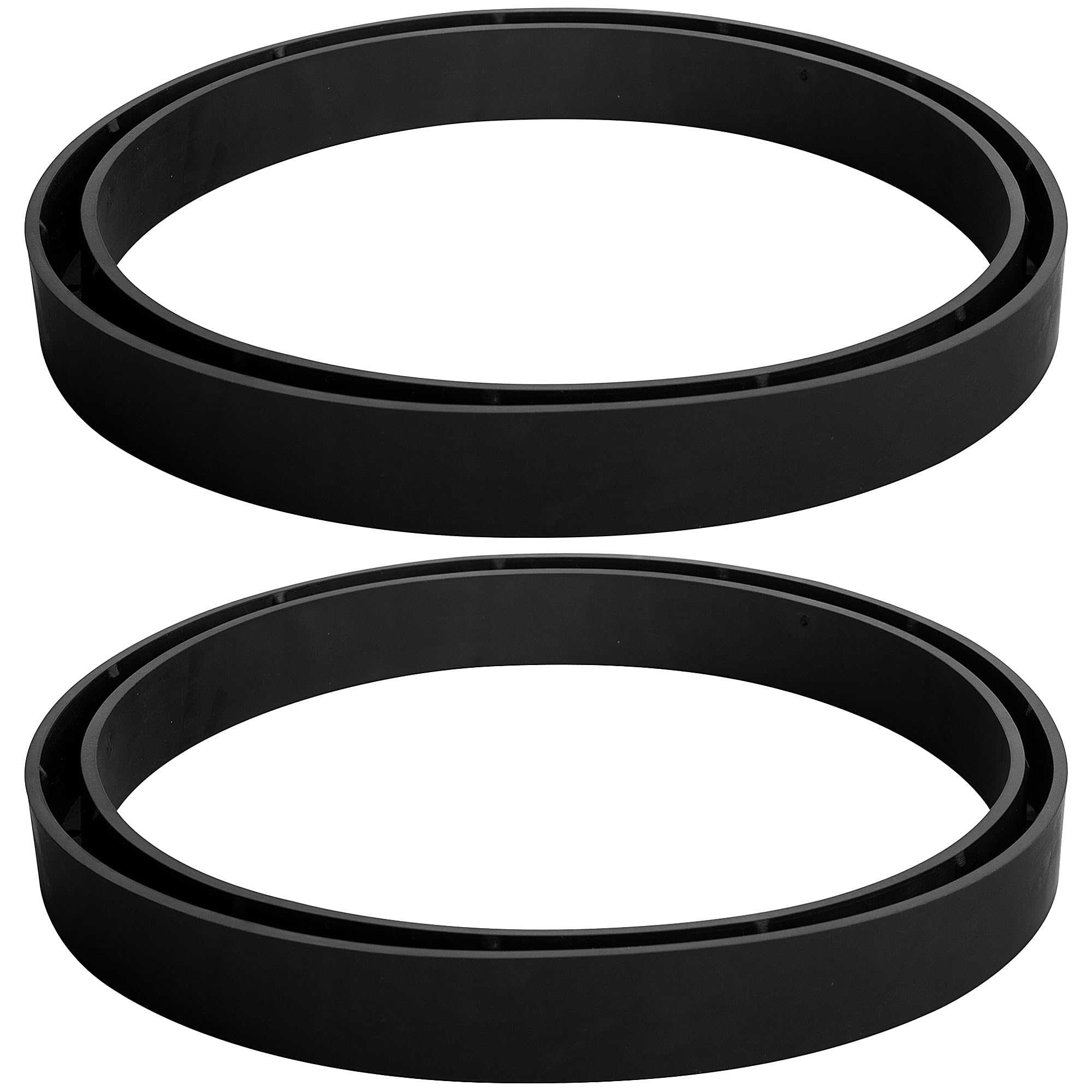 RunNico 2 Pack Ring Base for Propane Tank - Propane Tank Base Holder -Protective Spacer Ring for Propane Cylinder Base, Fits 20-40 Lb (5-10 Gallons) Propane Cylinders