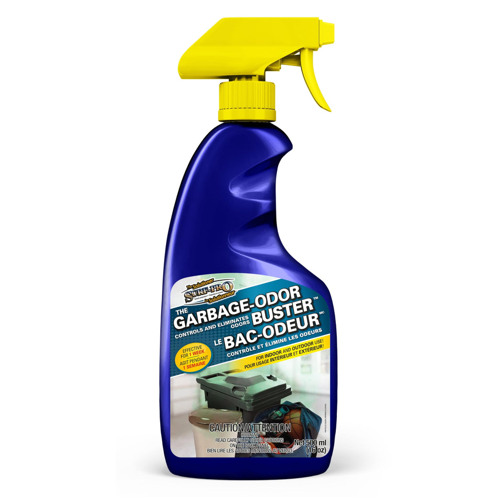 Outdoor Trash Can Odor Eliminator Spray - Freshen and Control Garbage Bin Smells with Ease (500 ml / 16.9 oz)