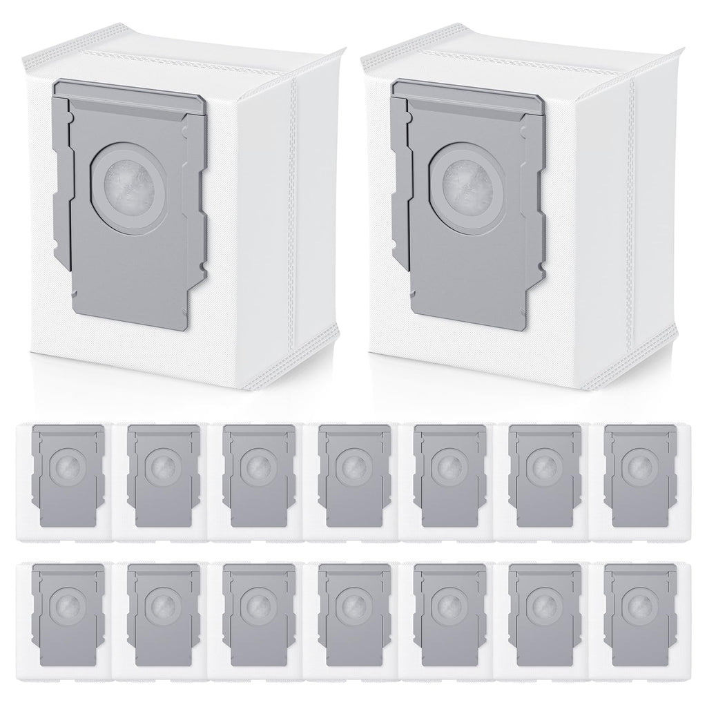 16 Pack Vacuum Bags for irobot Roomba bags i &s& j Series, Replacement for irobot Roomba i7 i7+(7550), i3+EVO(3550) i1+ i4+ i5+ i6+ i8+ s9(9150) s9 Plus(9550) j5+ j7+ j8+ j9+ Dirt Disposal Bags