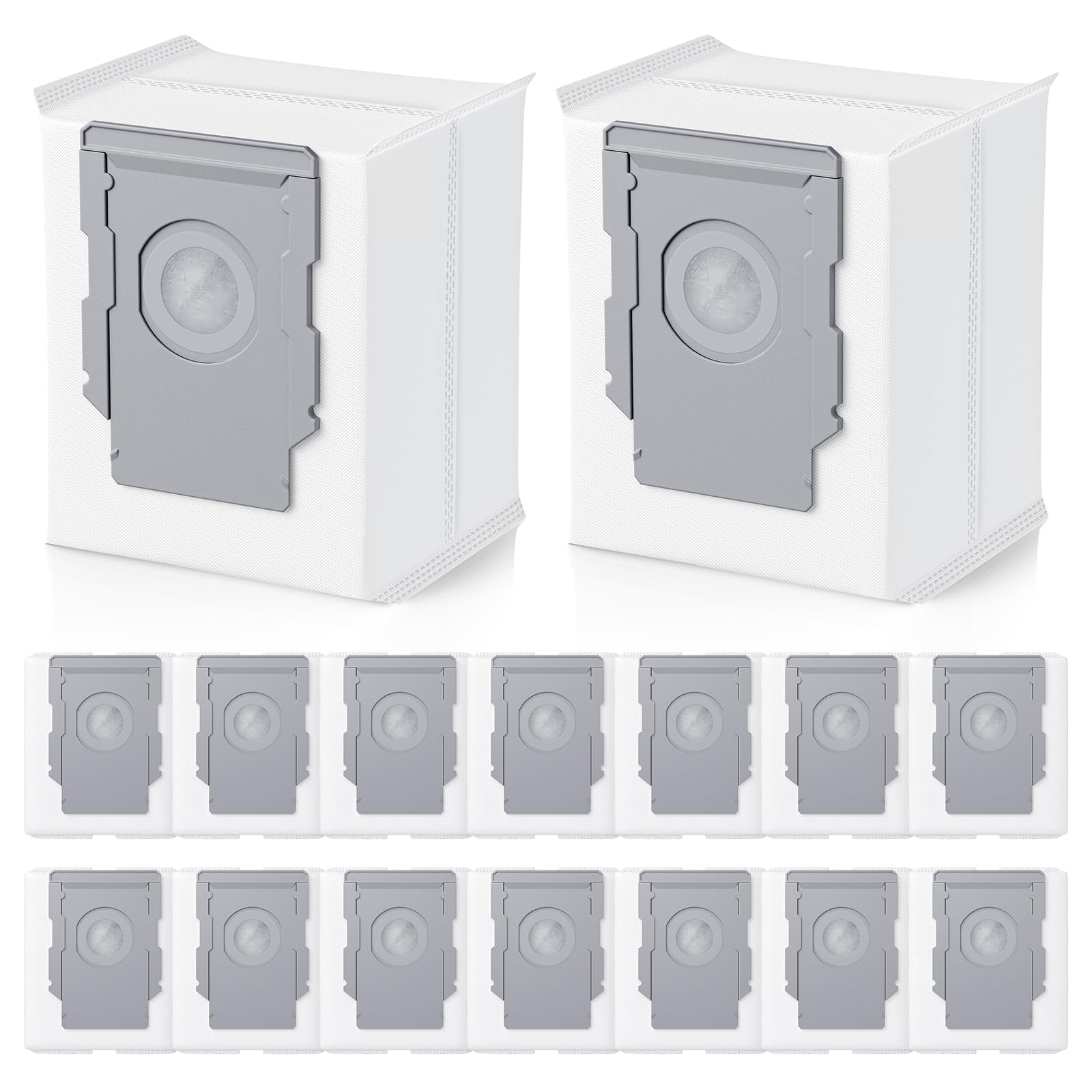 16 Pack Vacuum Bags for irobot Roomba bags i &s& j Series, Replacement for irobot Roomba i7 i7+(7550), i3+EVO(3550) i1+ i4+ i5+ i6+ i8+ s9(9150) s9 Plus(9550) j5+ j7+ j8+ j9+ Dirt Disposal Bags