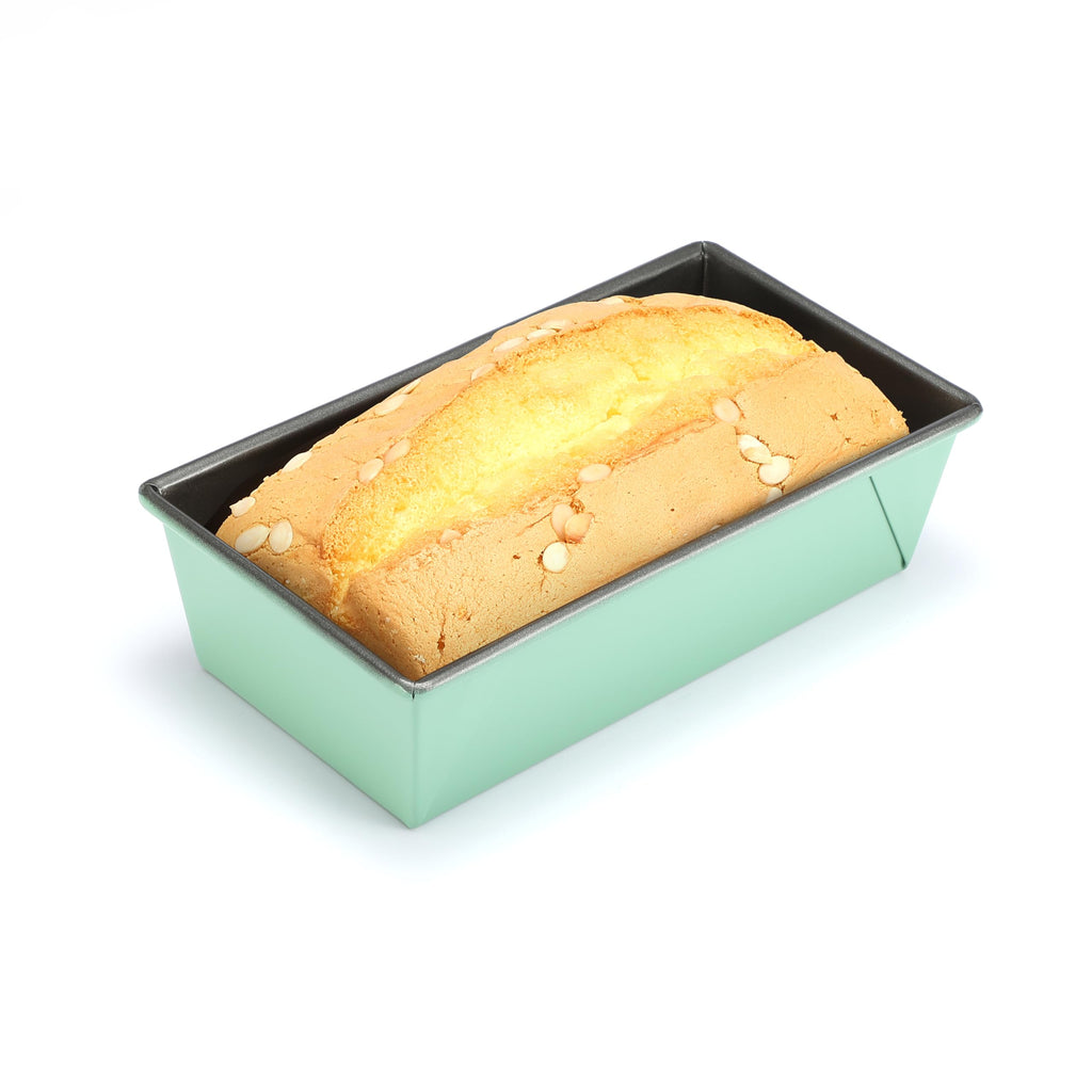 Monfish Bread loaf pan, loaf pans for oven home baking Bread mold 2lb loaf tin 10.5 x 6 x 3 inches Aluminized Steel Non Stick Coating For Home Baking 9x5 bread 2pcs