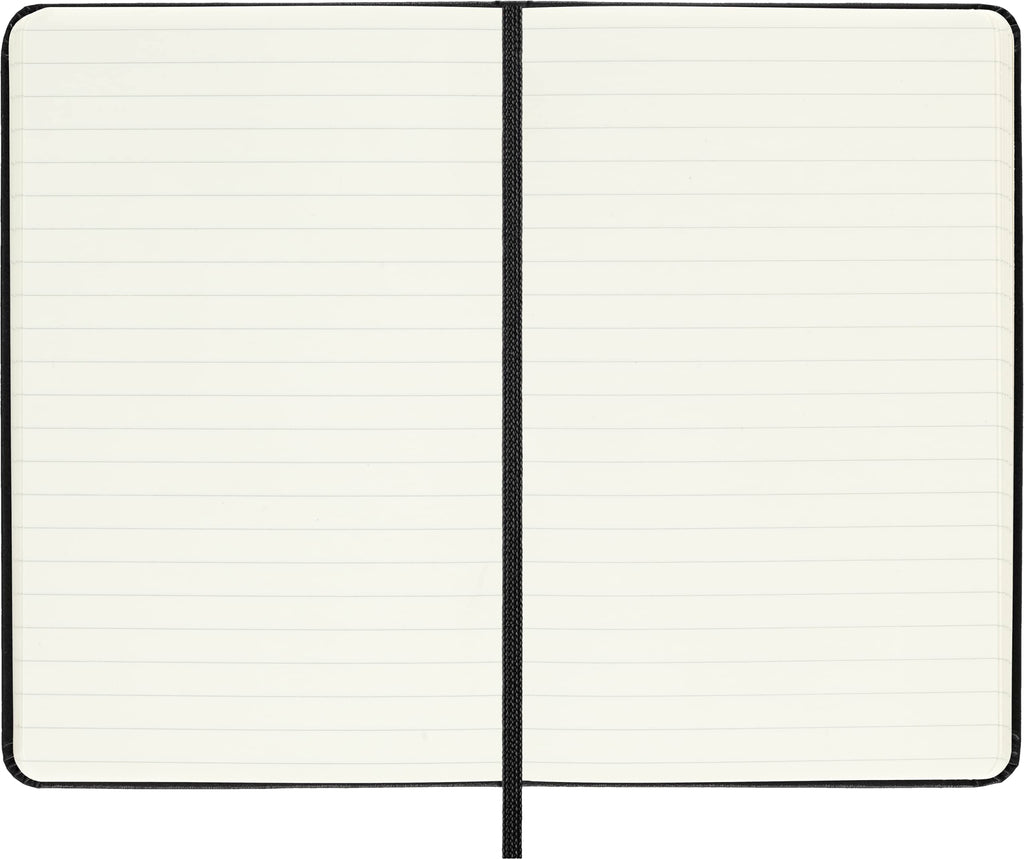 Moleskine Classic Notebook, Hard Cover, Pocket (3.5" x 5.5") Ruled/Lined, Black, 192 Pages