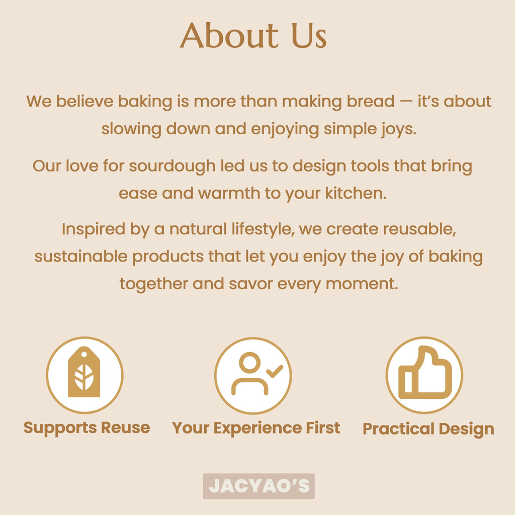 JACYAO'S Beeswax Bread Bags for Sourdough (2 Pack), Sourdough Bread Bags with Removable Beeswax Lining, Cute Cleaning Sponge and Friendly Guide for Beginner, Food Storage Container for Sourdough