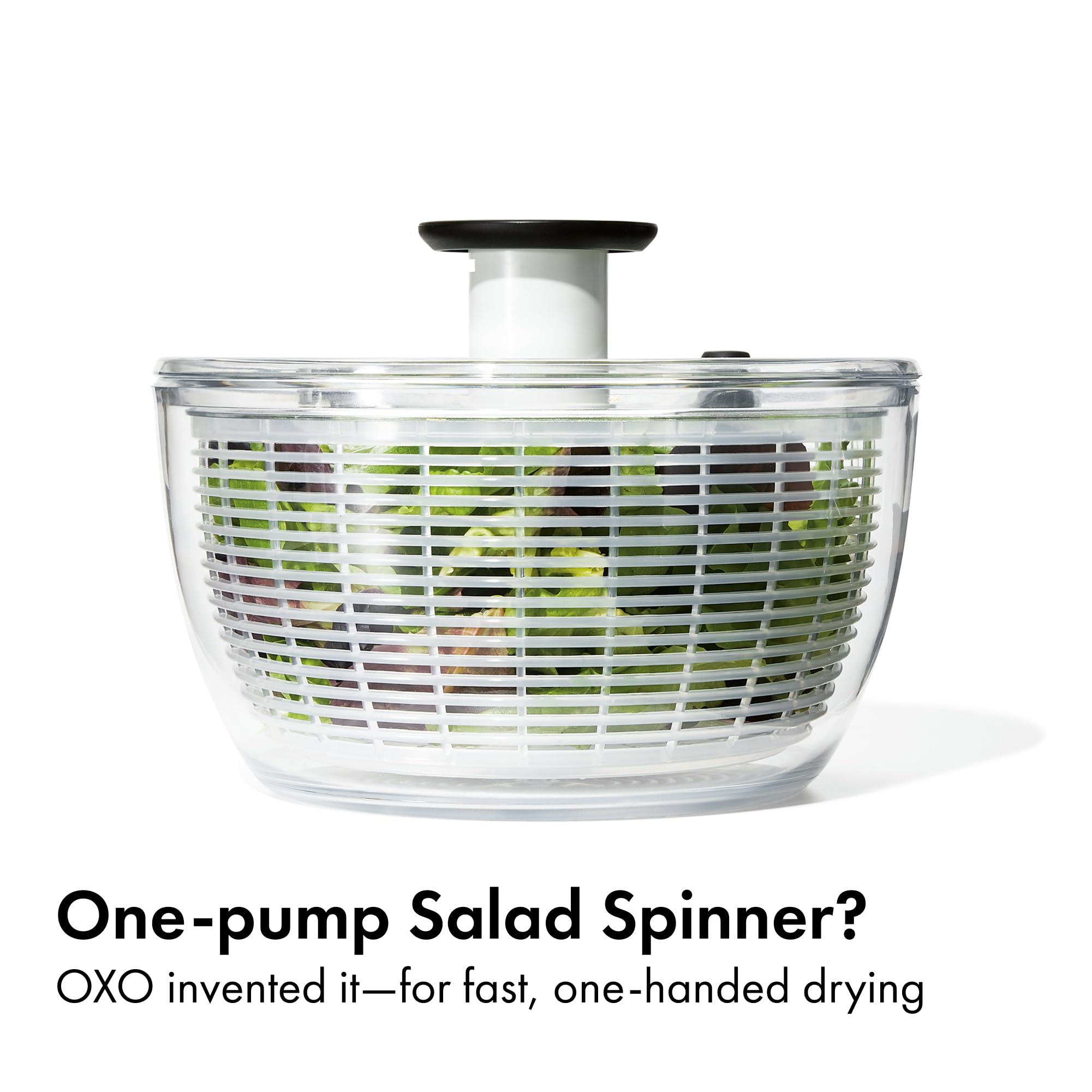 OXO Good Grips Good Grips Salad Spinner, 10.25-Inch Clear