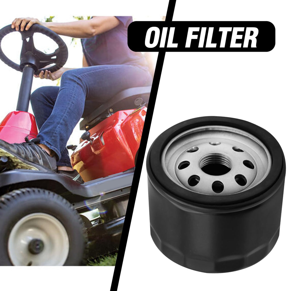 laffoonparts 951-12690 Oil Filter Fuel Filter Kit with Spark Plugs Fit for Craftsman LT3800 Cub Cadet CC30 MTD 4P90HUA Troy Bilt Motor Lawn Mower Engines Replaces#751-12690 751-11501