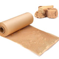 12"x164' Honeycomb Packing Paper Cushioning Wrap Roll for Moving, Recyclable Wrapping Materials For Fragile Items Move, Packaging Papers Cushion Wraps for Gift Breakables Shipping