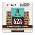 Boveda 62% Two-Way Humidity Control Packs For Storing ½ oz – Size 4 – 10 Pack – Moisture Absorbers for Small Storage Containers – Humidifier Packs – Hydration Packets in Resealable Bag