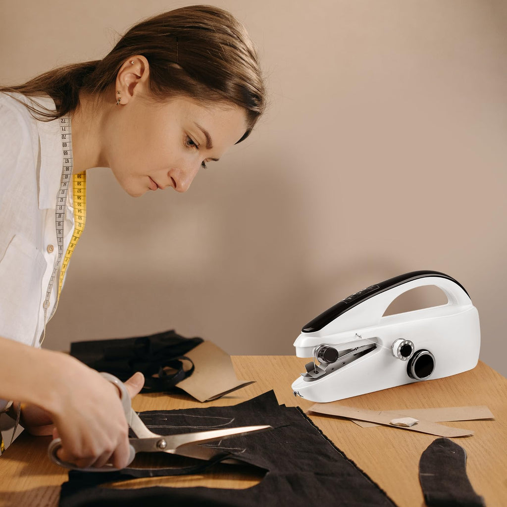 Handheld Sewing Machine, Portable Dual Speed Hand Sewing Machine for Beginners, Adults, DIY, Home, Travel