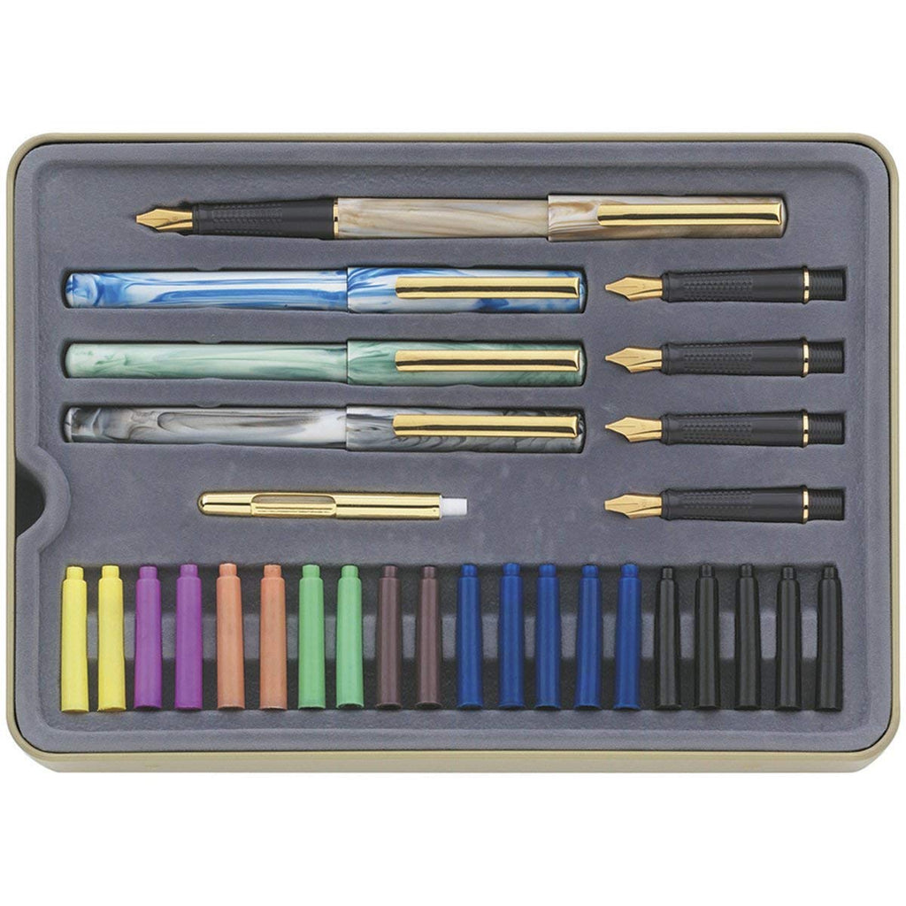 Staedtler Calligraphy Pen Set, 33-Piece - SM5V - Blue