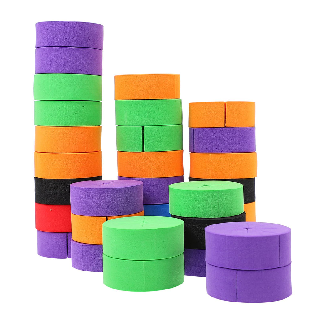 Yardwe 50Pcs Garden Clone Collars Clone Machine Inserts with Spokes for Plant Cutting Rooting Germination (Random Color)
