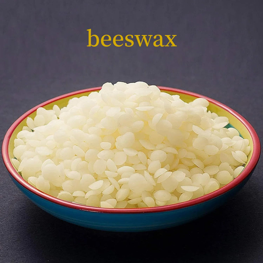 10lb White Beeswax Pellets, Beeswax Beads for Candle Making for DIY Projects Soap Making Supplies,Lipsticks, Soaps and Creations