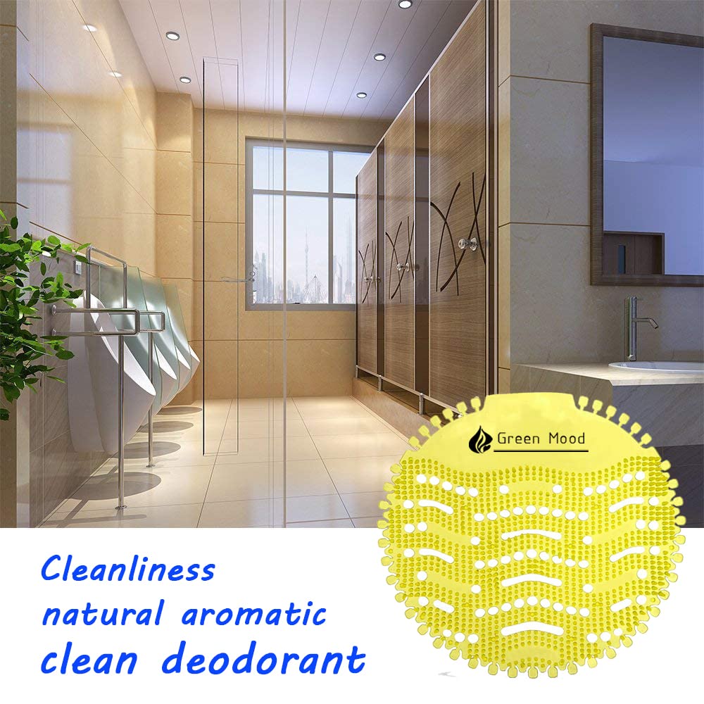 10 Pack Urinal Screen Deodorizer scented, Lasting Odor Freshener Urinal Pucks Anti-Splash Anti-Clogging Urinal Cake –Ideal for Bathrooms, Restrooms, Office, Restaurants, Schools