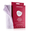 CONNOISSEURS Ultrasoft Gold or Silver Jewelry Polishing Cloth, Clean and Polish Jewelry While Removing Tarnish for a High Shine