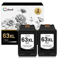 Cyloral 63XL Ink Cartridge Black for HP 63 Black Ink Cartridge for Officejet 4650 3830 5255 5258 4655 Envy 4512 4520 4516 Deskjet 1112 3630 for HP 63XL Ink Cartridges Replacement