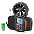 BTMETER Wind Speed Gauge Meter BT-100 Anemometer Portable Digital 14℉-113℉ Temperature Air Velocity Wind Chill Temperature Measurement Backlight Accurately Measuring