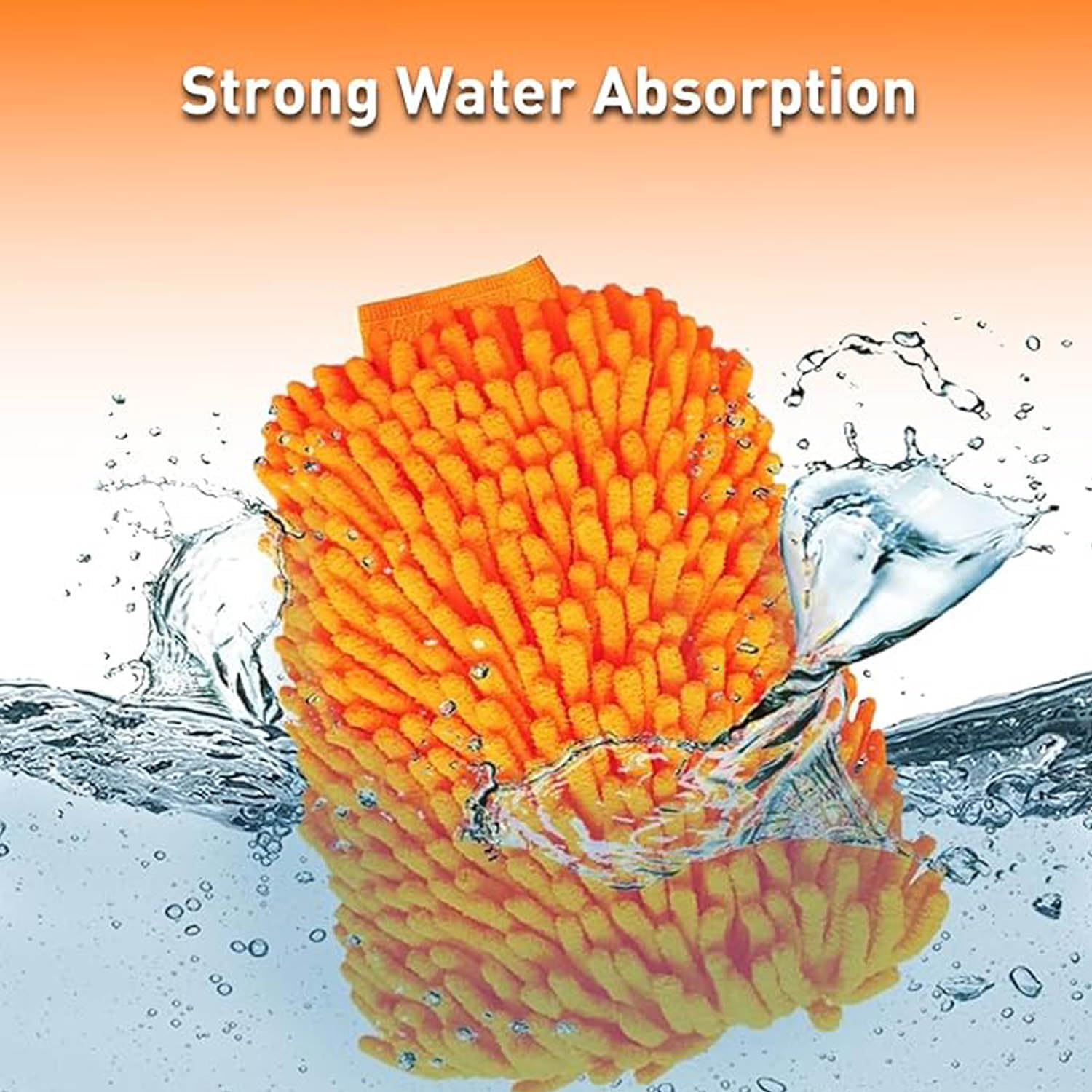 WADY 6 Pack Microfiber Duster Refills for Hand Duster - 360° Reusable Heavy Duty Dusting Pads for Ceiling Fans, Furniture & Household Cleaning (Handle Not Included)