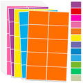 720 Pcs Colored Label Stickers,Moving Labels, Name Stickers, 12 Colors, 3" x 2"