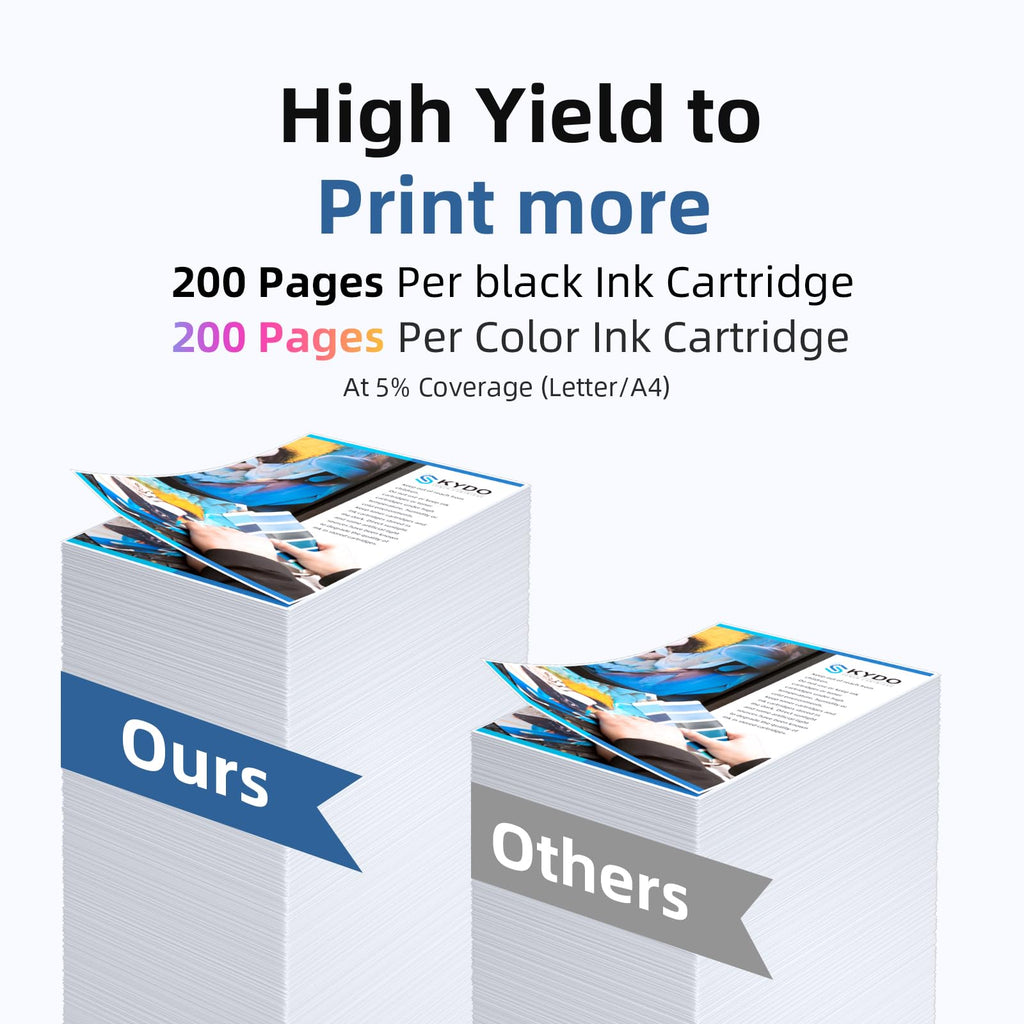 LC401 Ink Cartridges Replacement for LC401 LC 401 LC-401 LC401BK LC401XL Work with MFC-J1010DW, MFC-J1012DW, MFC-J1170DW Printers (B/C/Y/M, 4 Pack)