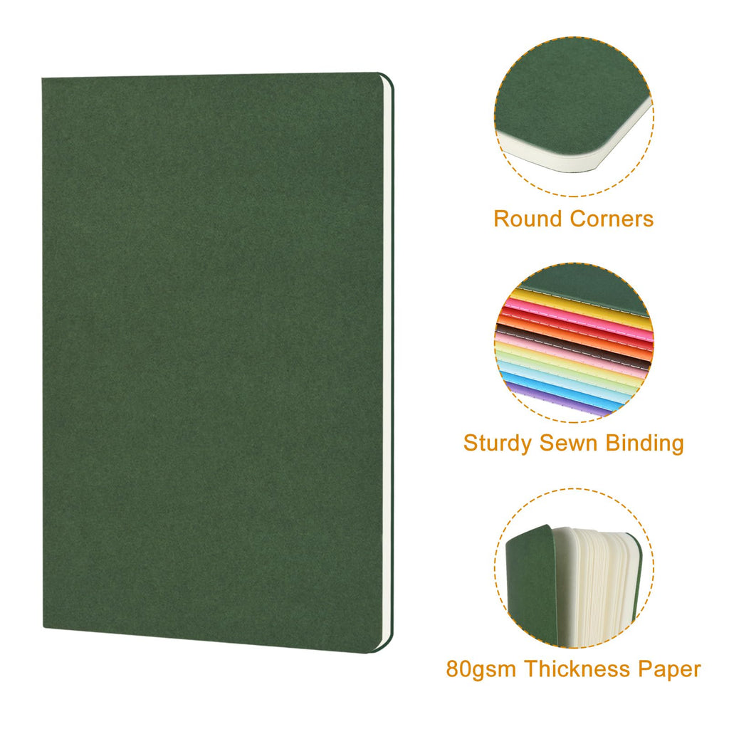ZCZN 60 Pack Mini Notebooks Bulk, Lined NotePads, 3.5x5.5 Inches Colorful Pocket Journals, 30 Sheets/60 Pages, Small Notebooks for School Supplies, Office Supplies&Daily Notes (60)