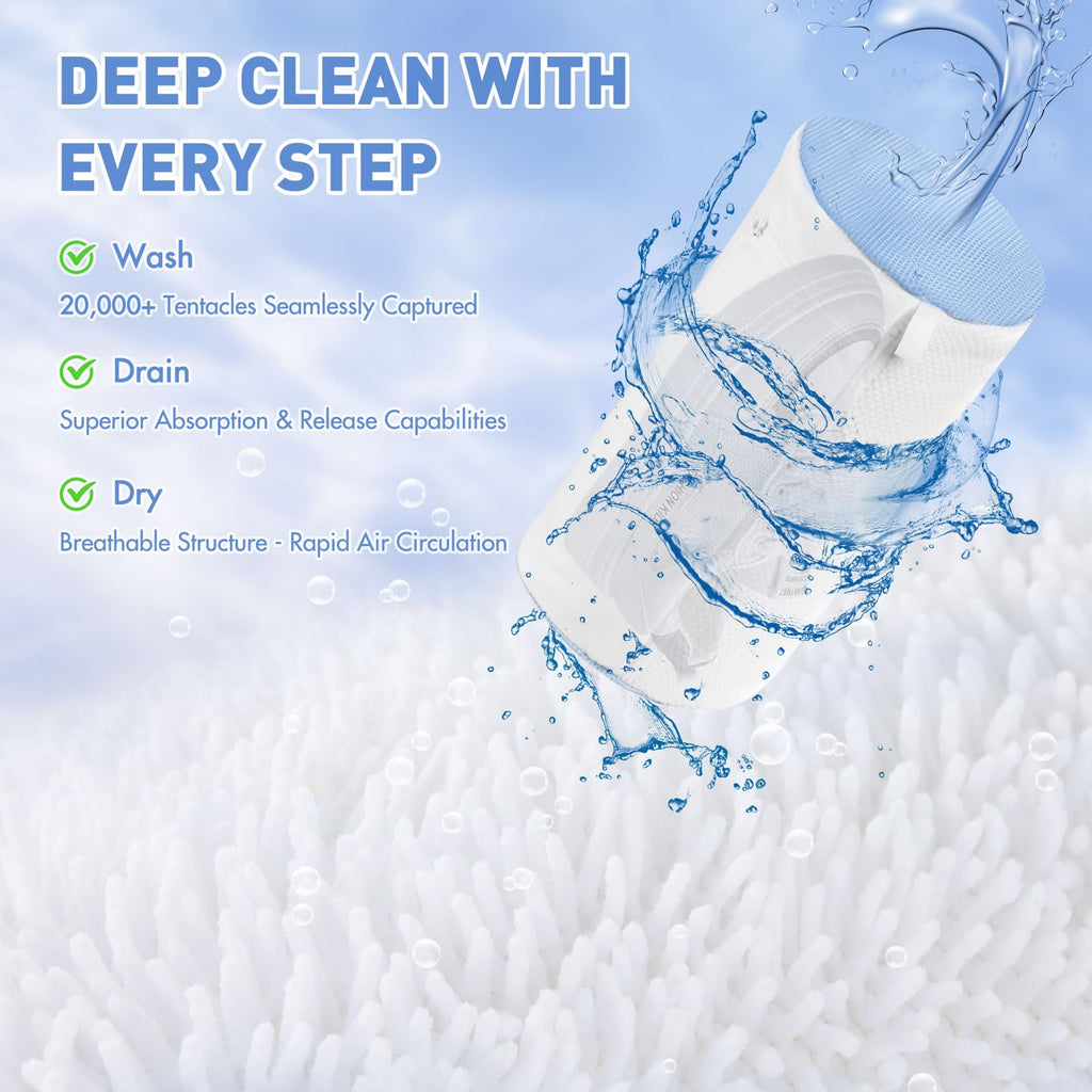 2PCS Shoe Washing Bag for Laundry, Update Tree to Prevent Deformation, 2 Pocket for One-Step Wash Laces Insole Socks, 360°Deep Clean Shoe Laundry Bag for Sneaker Tennis Hiking, Invisible Zipper, White