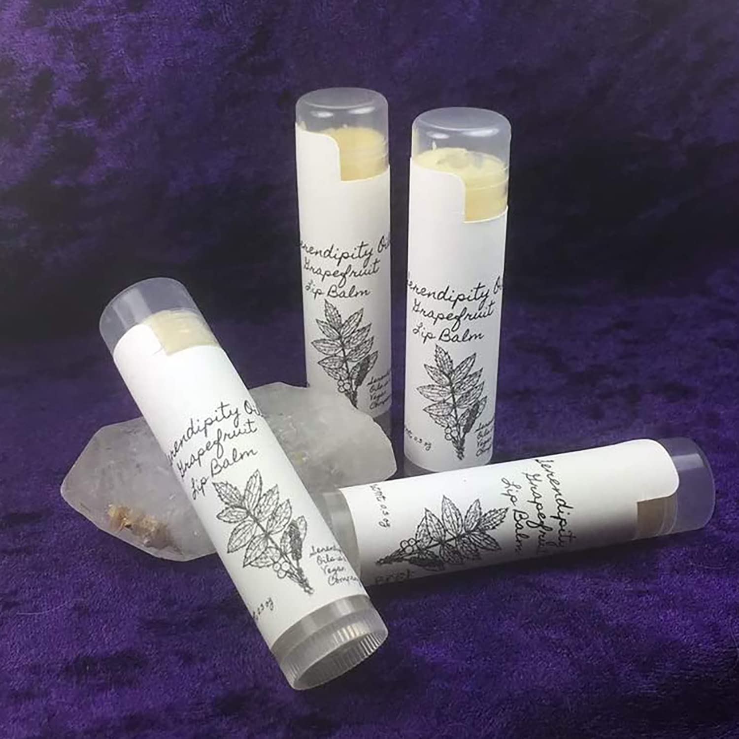 Mr-Label White Lip Balm Labels with Tamper Tab - Waterproof & Tear-Resistant - for Inkjet & Laser Printer - 2-3/16" x 2-1/8" on Letter Sheet (300 Labels)