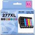 Compatible with T277XL Remanufactured Ink Cartridges Replacement for T277 XL High Yield Expression Photo XP-850 XP-860 XP-950 XP-960 XP-970 Small-in-One Printer (1Set | Latest Chip)