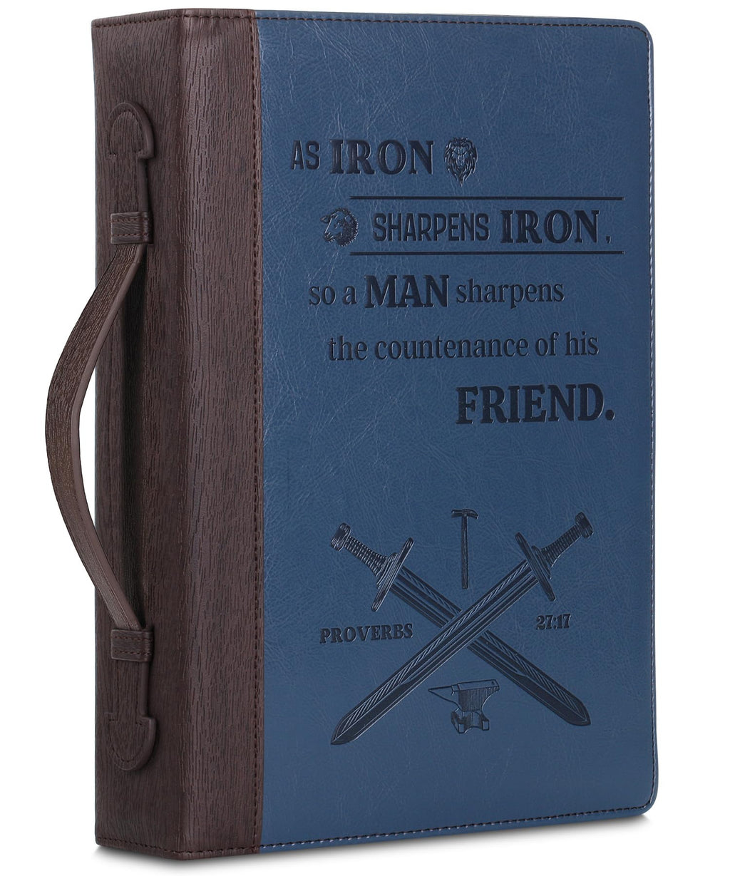 Mr. Pen- Faux Leather Bible Covers for Men, 10.7" x 7.5" x 2.4”, Bible Case for Men