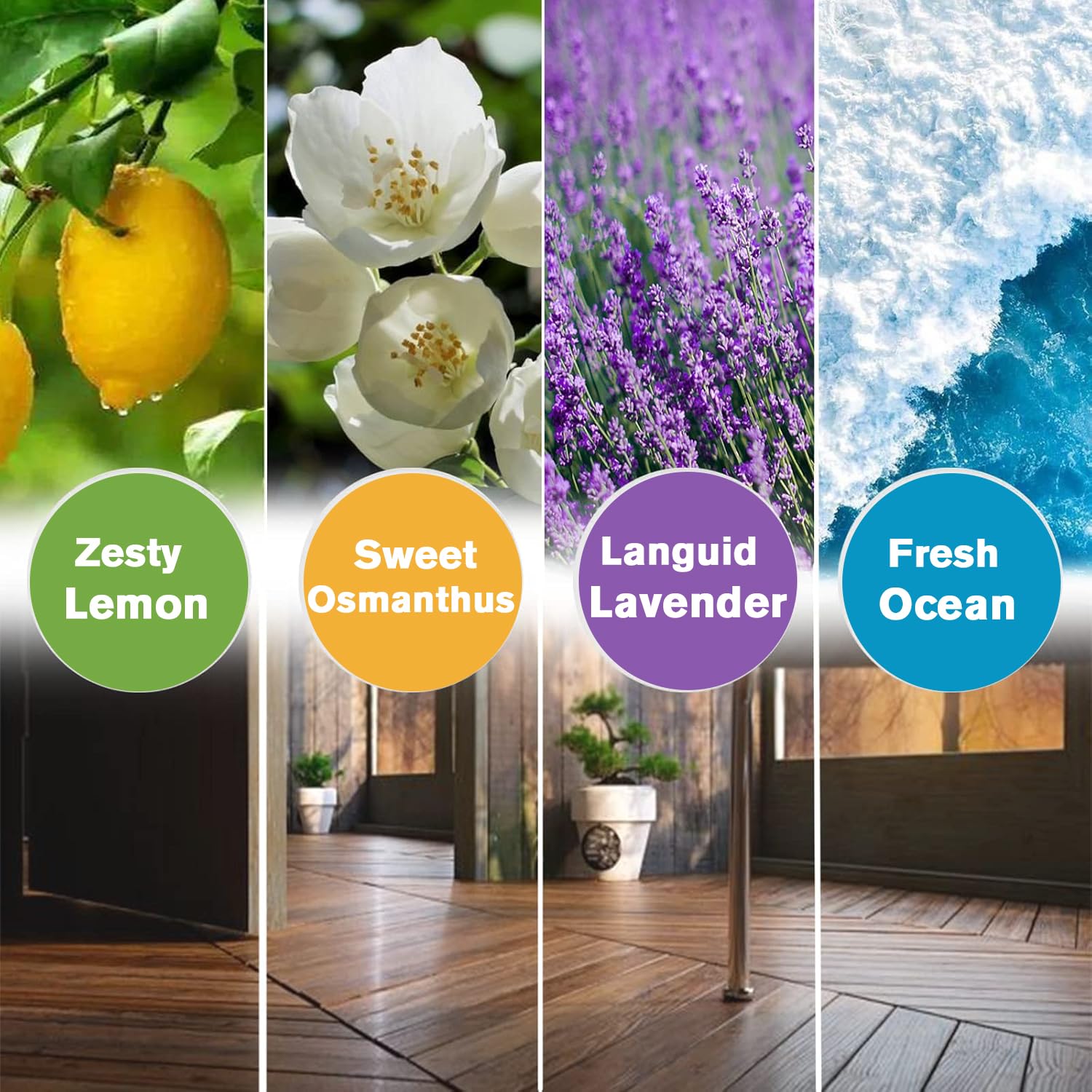 16 Pack Steam Mop Scent Discs Compatible with Bissell Powerfresh and Symphony Series, Fits Model 1940, 1806, 1132