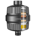Cobbe High Output Shower Filter – 99% Removal Shower Head Filter for Hard Water, Heavy Metals, Chlorine and Harmful Substance, Black