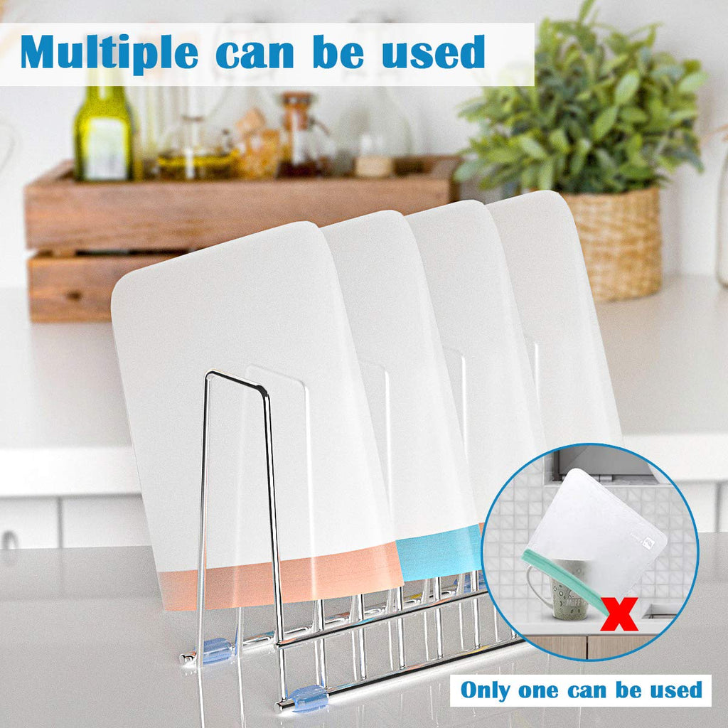 Bag Drying Rack Kitchen, Plastic Dryer for Freezer, Sandwich and Snack Bags, Stainless Stand for Food Bags, Books, Makeup Brush