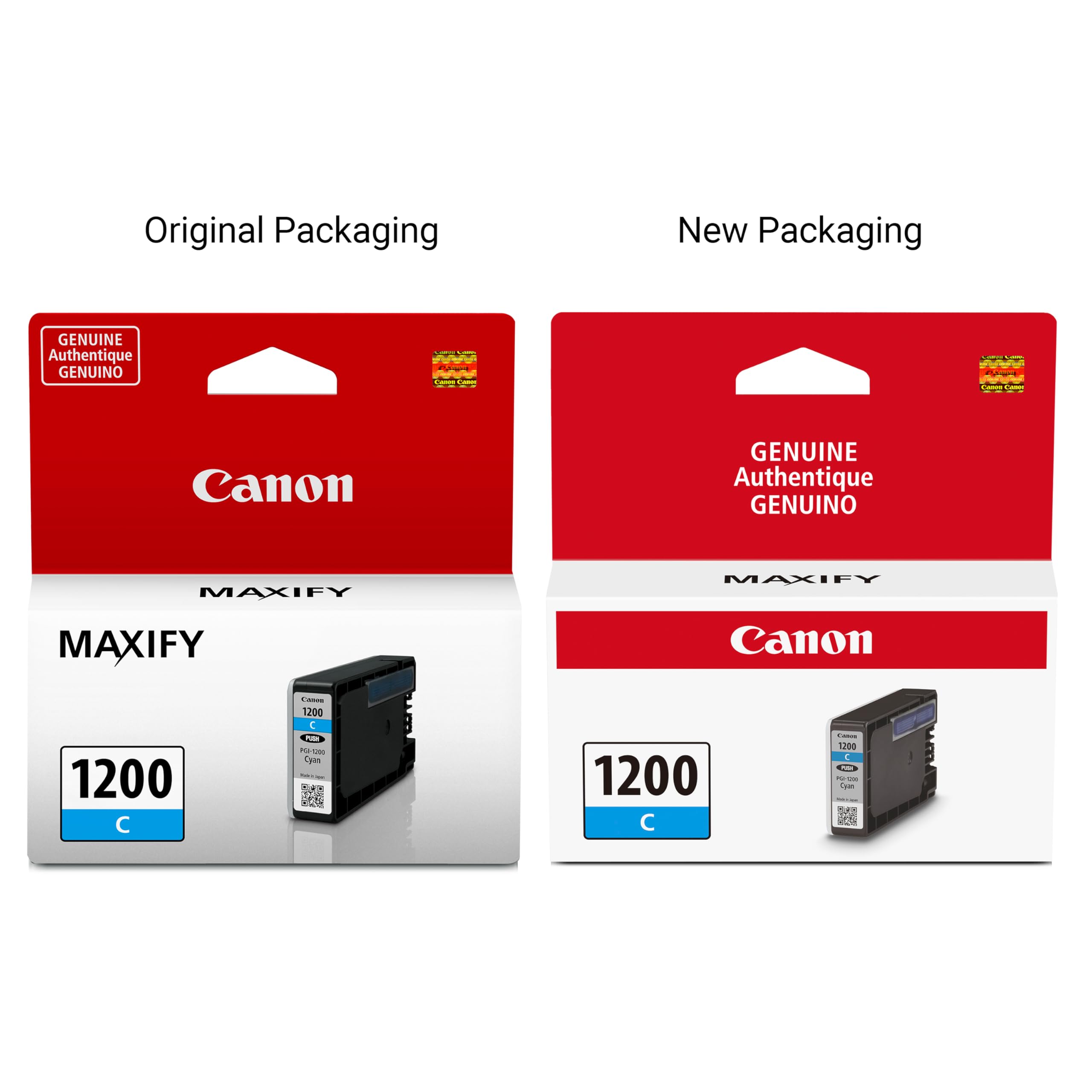 Canon Genuine Canon PGI-1200 Pigment Ink Cartridge, Cyan