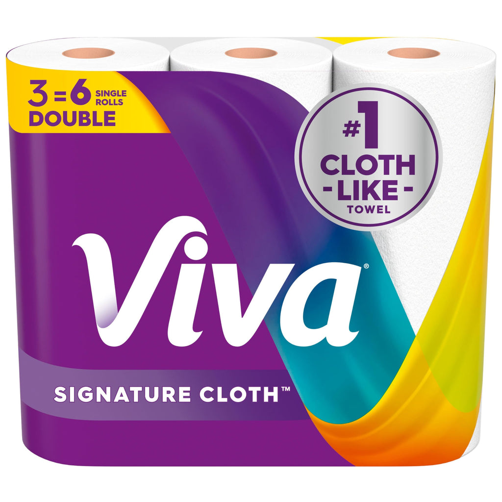 VIVA SIGNTR CLTH DBL CAS TWL 3 PK 86
