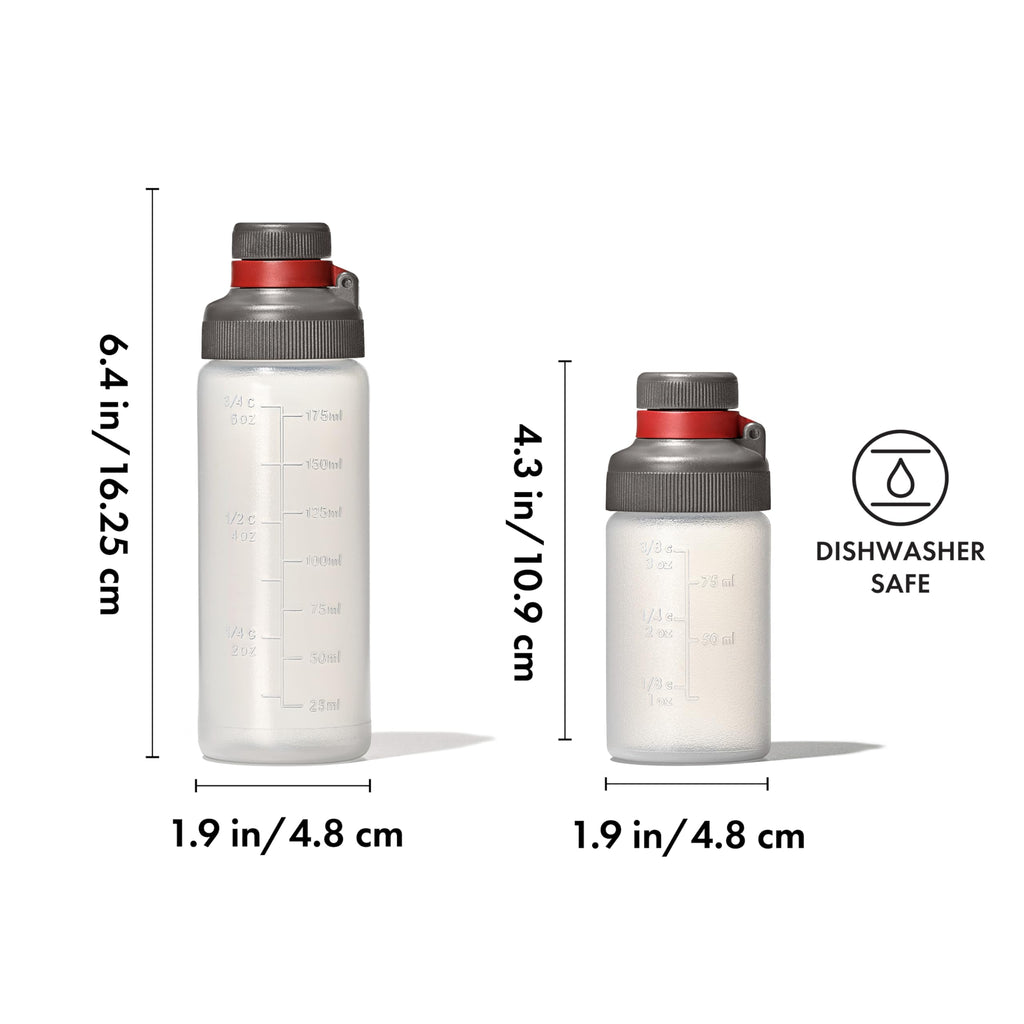 OXO Outdoor 7-Piece Spice Shaker & Squeeze Bottle Set