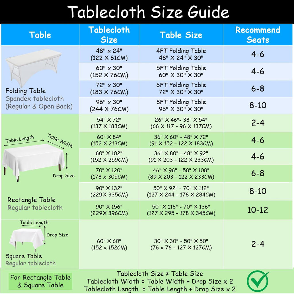Urby White Tablecloth for 8+ft Rectangle Tables That Seats 8-10 Person, Manteles de Mesa De Tela para Fiestas de 8-10 Sillas, Machine Washable Reusable Polyester Table Cloths