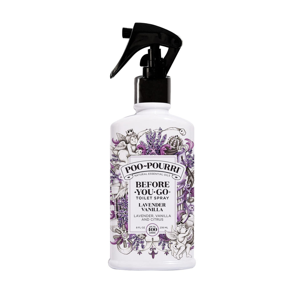 Poo-Pourri Before-You-go Toilet Spray, Lavender Vanilla Scent, 8 Fl Oz