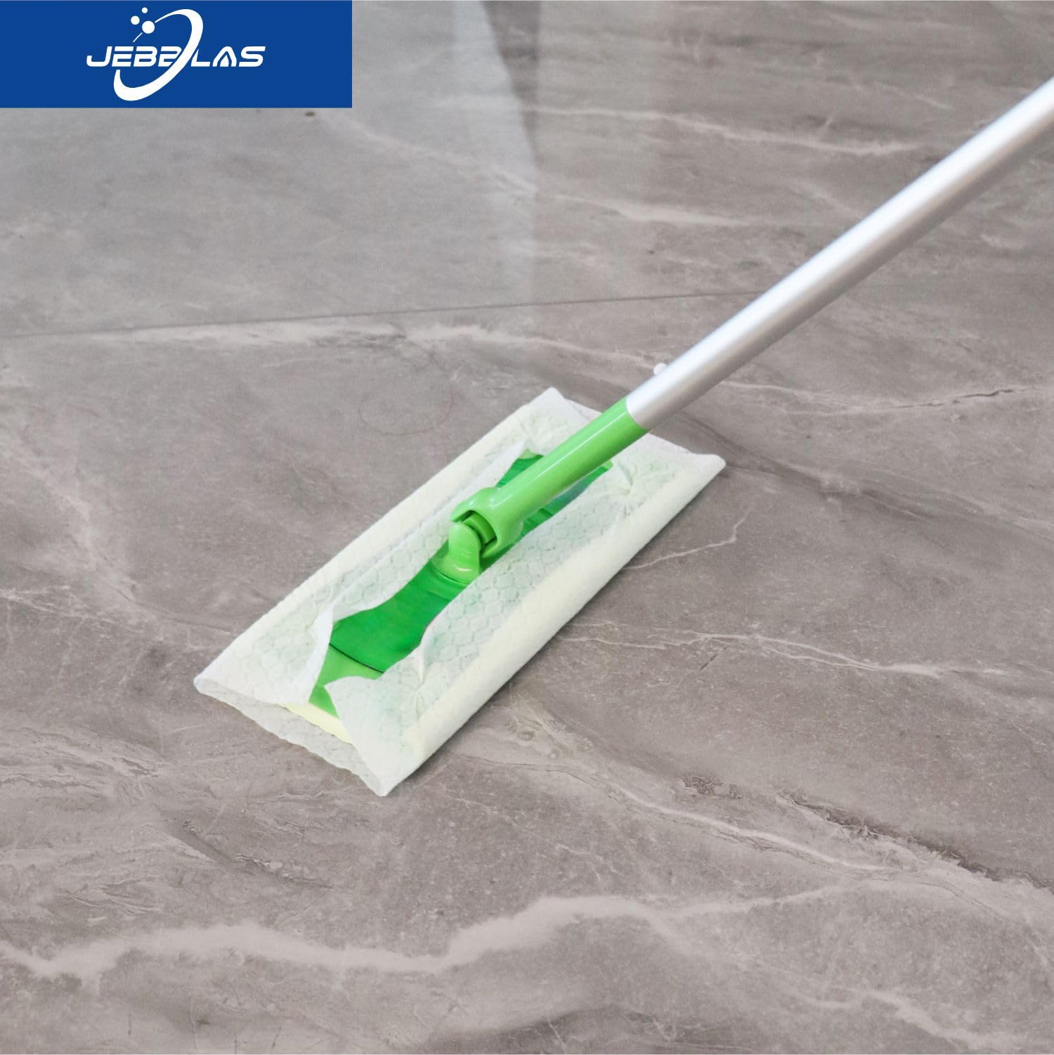 JEBBLAS Disposable Mop Cloth Dry Sweeping Pad for Floor Mop Sweeping Cloths (Pack of 120)