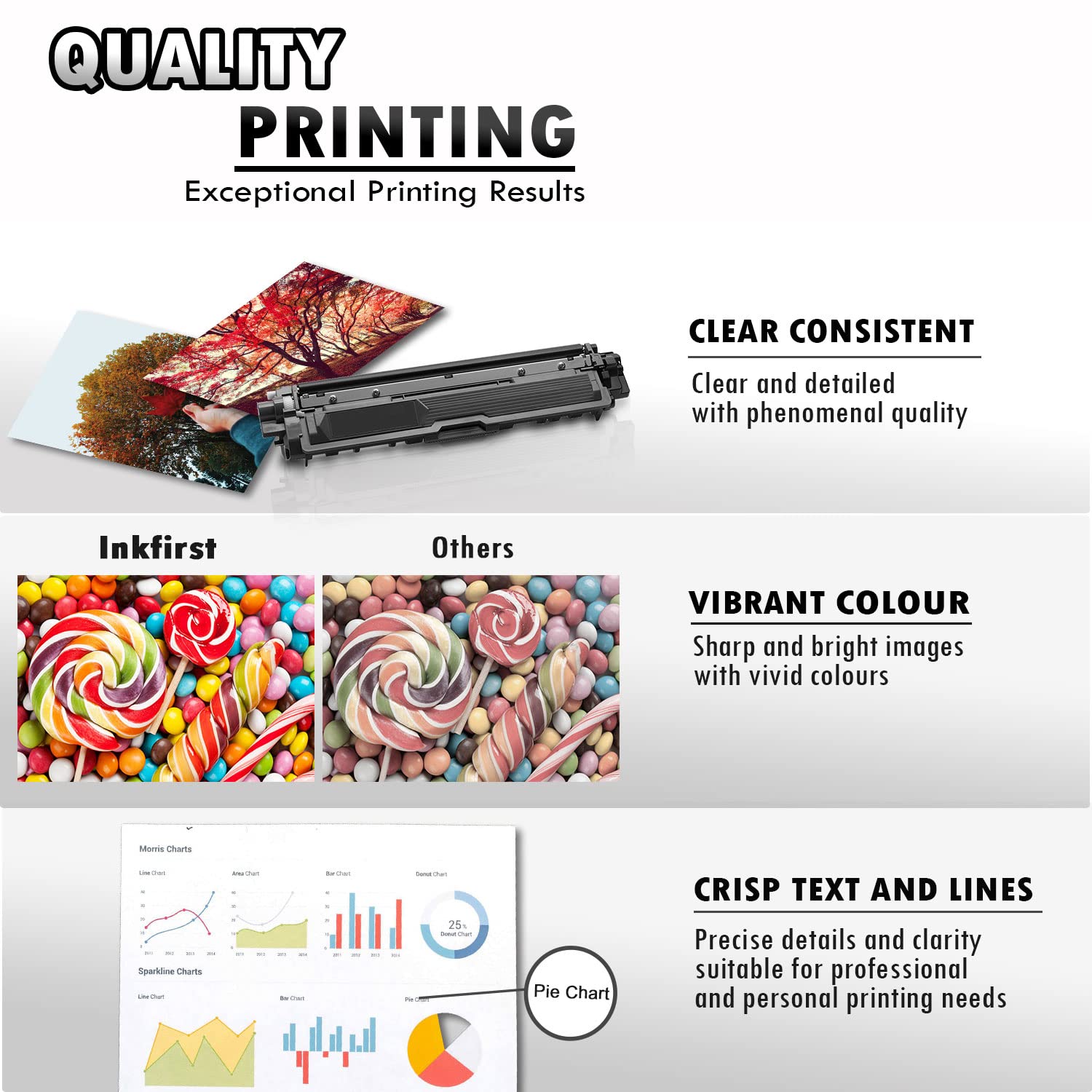 2 Inkfirst® Black Toner Cartridge TN221BK (TN-221 BK) Compatible Remanufactured for Brother TN221 Black HL-3170CDW HL-3170CW HL-3140CW MFC-9130CW MFC-9330CDW MFC-9340CDW